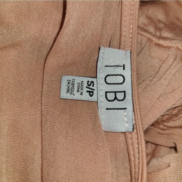 Tobi Beige Tunic Wrap Dress - Picture 4 of 5